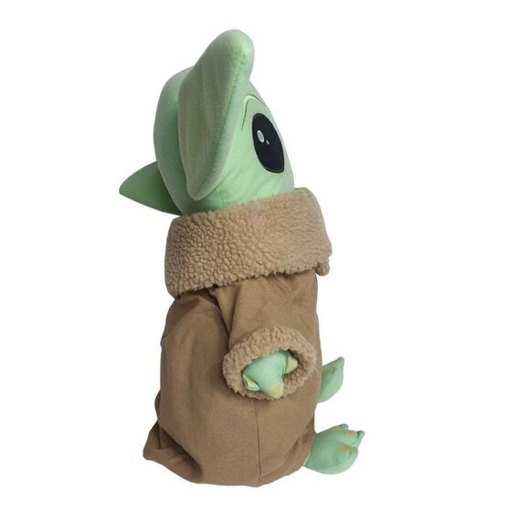 Star Wars The Mandalorian Baby Yoda Pillow Buddy Large 18" Plush Disney NWOT - Picture 4 of 6